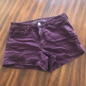 American Eagle High Waist Jean Shorts